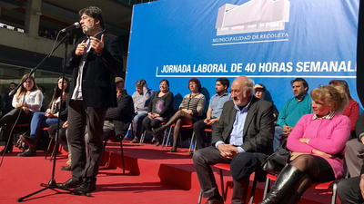 Municipalidad de Recoleta anuncia la reducción de la jornada laboral a 40 horas semanales