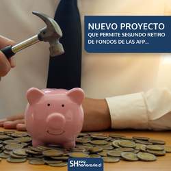 Nuevo proyecto que permite segundo retiro de fondos de las AFP